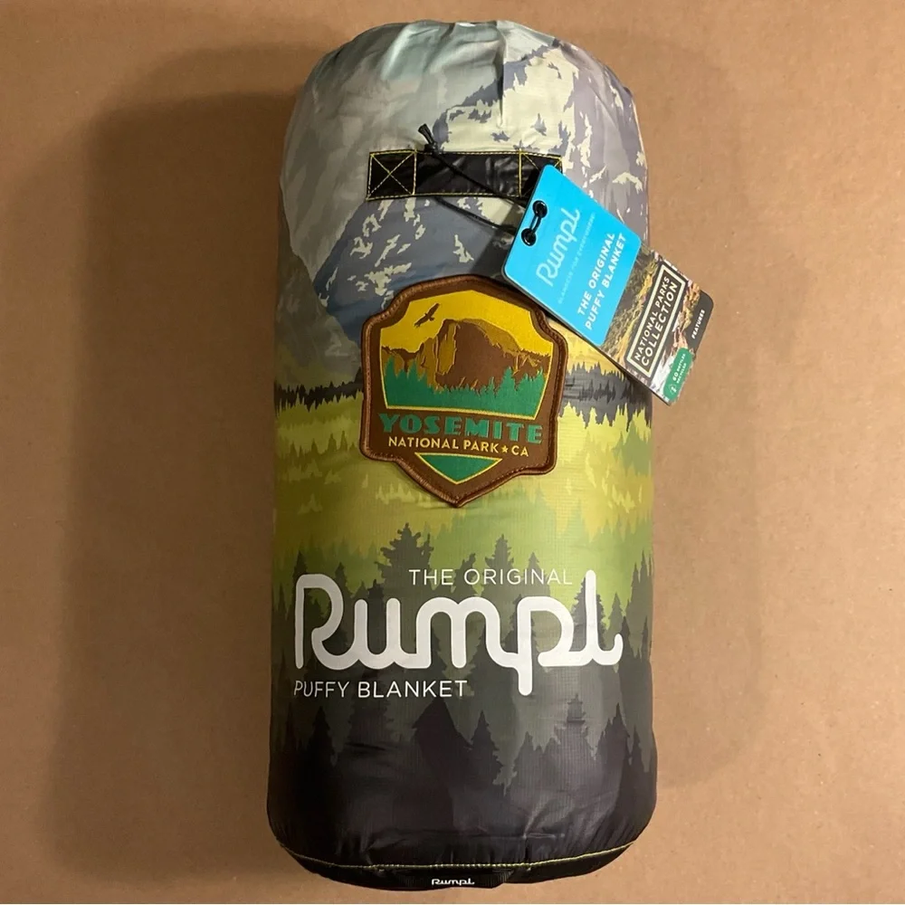 NWT Rumpl Yosemite NP Original Puffy Blanket 1-Person - Picture 2 of 11